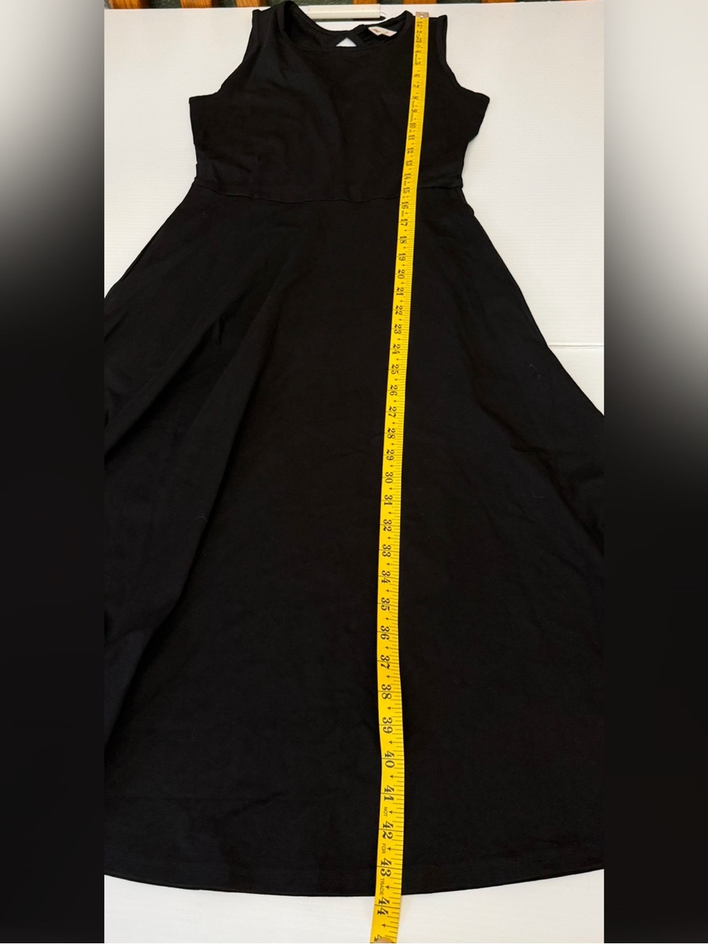 Pact Organic Cotton Fit & Flare Keyhole Back Dress Size Small - Picture 14 of 14